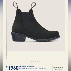 Blundstone Women’s Nubuck Heeled Boot